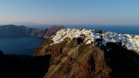 Santorini From Above - Clip 3