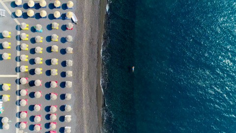 Santorini From Above - Clip 5