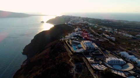 Santorini From Above - Clip 15
