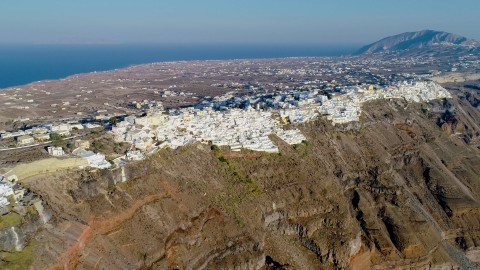 Santorini From Above - Clip 21