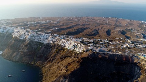 Santorini From Above - Clip 26