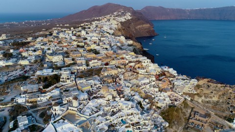 Santorini From Above - Clip 31