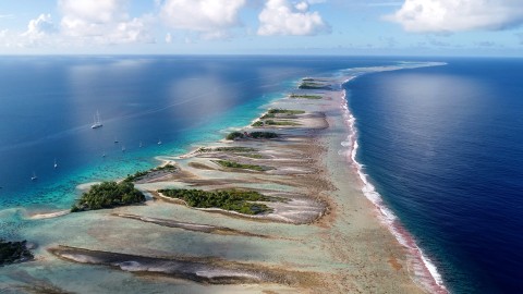 Aerial French Polynesia - Clip 34
