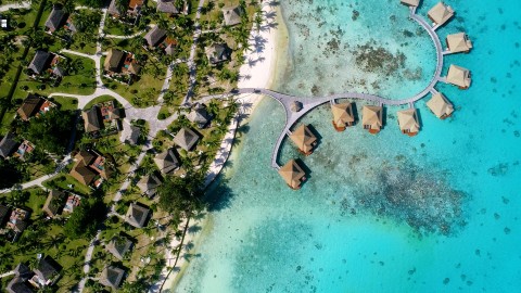 Aerial French Polynesia - Clip 52