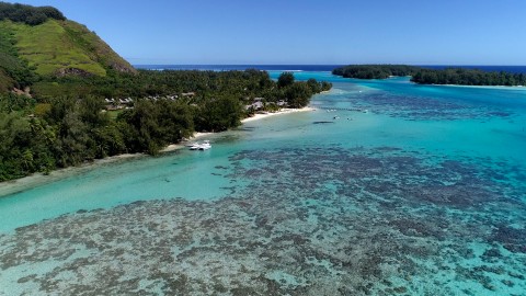Aerial French Polynesia - Clip 59