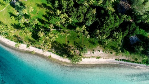 Aerial French Polynesia - Clip 109