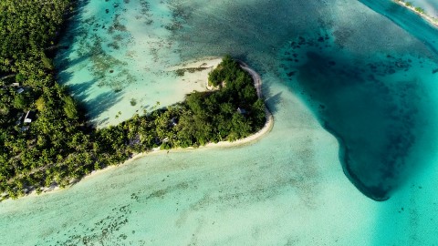 Aerial French Polynesia - Clip 124