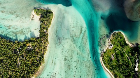 Aerial French Polynesia - Clip 138