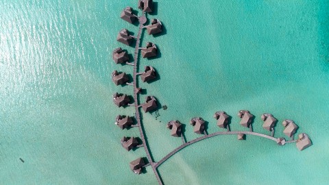 Aerial French Polynesia - Clip 158