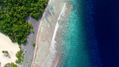 Aerial French Polynesia - Clip 173