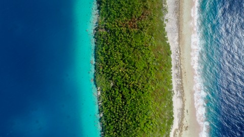 Aerial French Polynesia - Clip 178