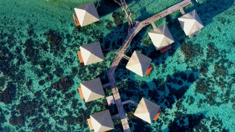 Aerial French Polynesia - Clip 181