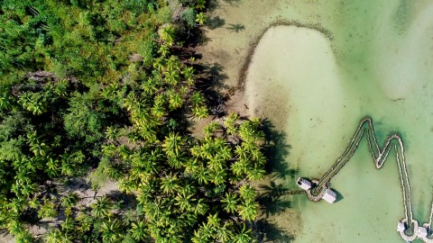 Aerial French Polynesia - Clip 182