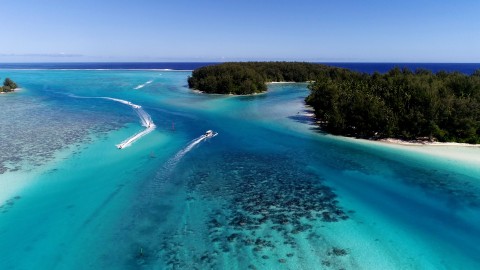 Aerial French Polynesia - Clip 209