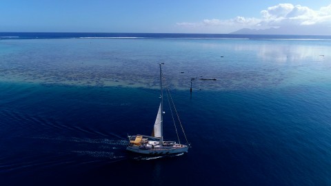 Aerial French Polynesia - Clip 214