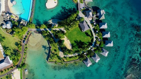 Aerial French Polynesia - Clip 215