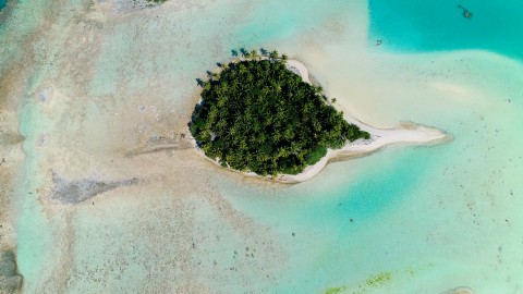 Aerial French Polynesia - Clip 217