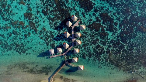 Aerial French Polynesia - Clip 223