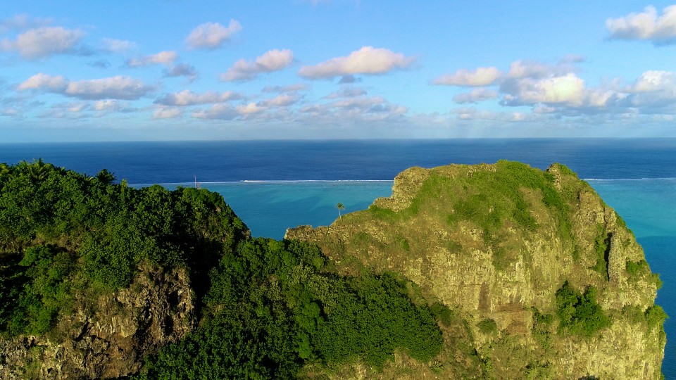 Aerial French Polynesia - Clip 235