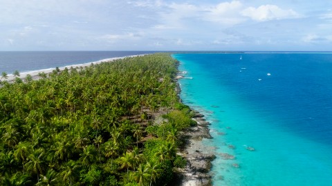 Aerial French Polynesia - Clip 238