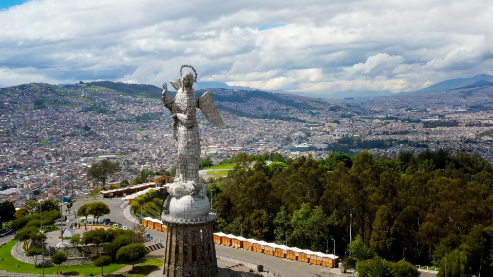 Quito From Above - Clip 1