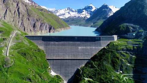 Hydroelectric Dam - Clip 1